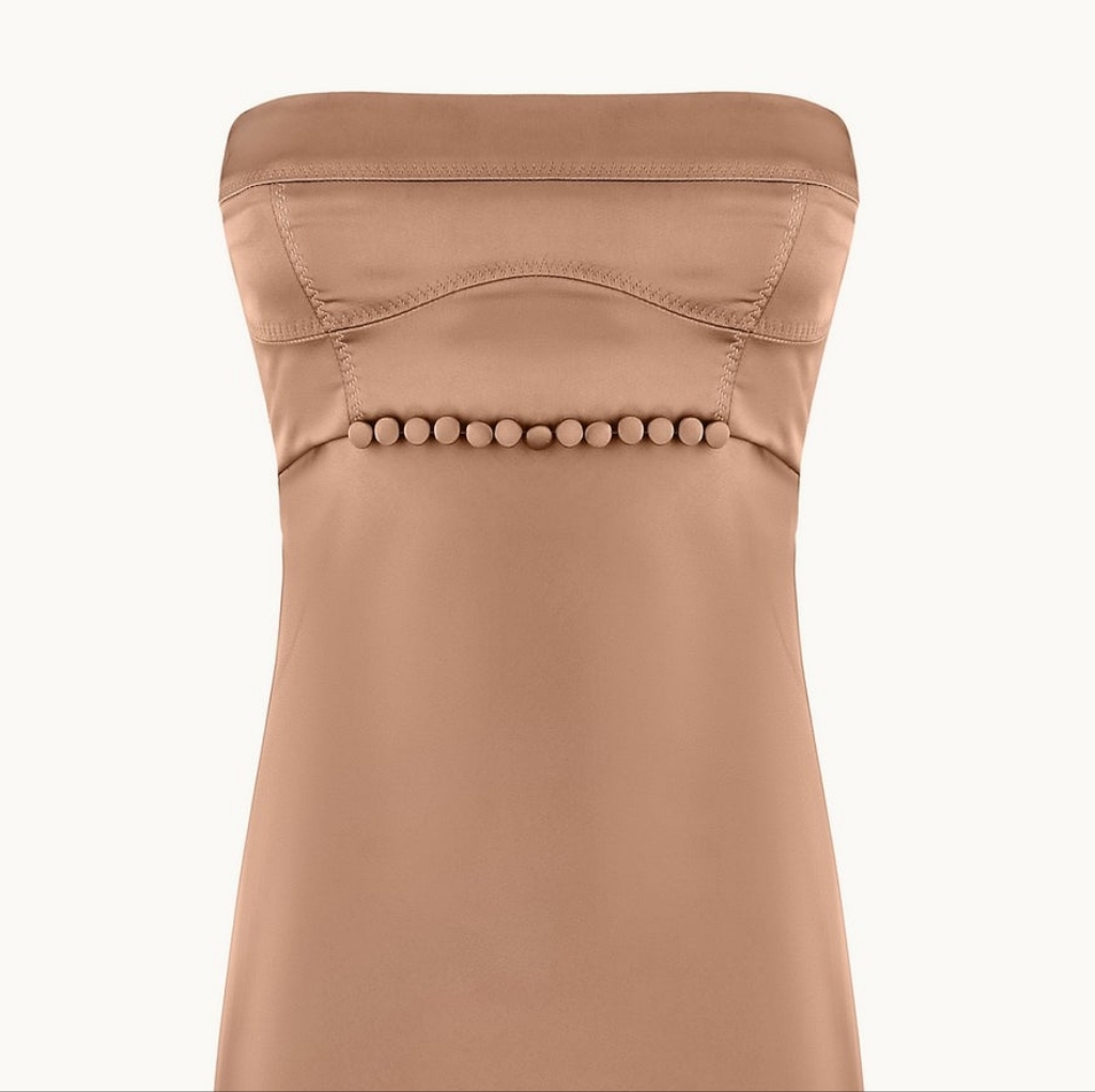 Anna October Satin Dress Gown Mira — image 4 of 8